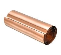 uxcell Copper Sheet Roll, Metal Foil Plate 1000mm x 150mm x 0.15mm