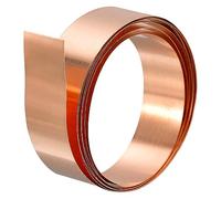 uxcell Copper Sheet Roll, Metal Foil Plate 1000mm x 15mm x 0.6mm