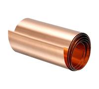 uxcell Copper Sheet Roll, Metal Foil Plate 1000mm x 80mm x 0.2mm