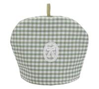 uxcell Cotton Tea Cozy, Vintage Floral Teapot Cover, 11x9" Insulated Handmade Tea Cozy Covers for Teapot Keeps Warm Dust Multi-Color for Tea Sets Home Kitchen Decor, Green Plaid