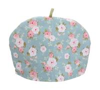 uxcell Cotton Tea Cozy, Vintage Floral Teapot Cover, 13x10" Insulated Handmade Tea Cozy Covers for Teapot Keeps Warm Dust Multi-Color for Tea Sets Home Kitchen Decor, Lake Blue Flowers