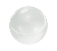 Uxcell Crystal Sphere, 20mm Natural Gemstone Sphere Mini Natural Quartz Ball Collection Polished Hand Carved Crystal Ball Bulk for Living Room Bedroom Garden Office Decorations, White