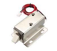 Uxcell DC 24V 0.8A 11.4mm Electromagnetic Solenoid Lock for Cabinet Door Lock