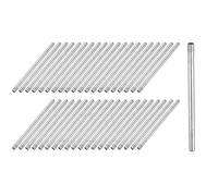 uxcell Diamond Grinding Burrs Drill Bit 3/32 Inch Shank 2.5mm Dia Cylindrical Concave Head Diamond Mounted Points Bit for Carving Polishing Jade Jewelry Amber Stone Beeswax Glass 40pcs