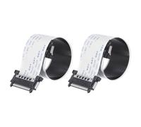 uxcell FFC FPC Cable 0.5mm Pitch 41 Pin 200mm Flexible Flat Ribbon Cables for LCD Screen,2Pcs