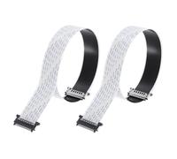uxcell FFC FPC Cable 0.5mm Pitch 51 Pin 600mm Flexible Flat Ribbon Cables for LCD Screen,2Pcs