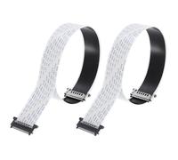 uxcell FFC FPC Cable 0.5mm Pitch 51 Pin 800mm Flexible Flat Ribbon Cables for LCD Screen,2Pcs