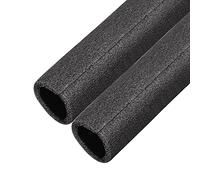 uxcell Foam Tube 1.64 Ft Length 1.17in ID 1.56in OD Hollow Pipe Cover for Protecting Pipes and Heat Preservation Black 2 Pack