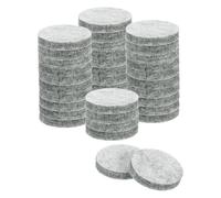 uxcell Furniture Pads, 36Pcs 1.25" - Round Self Adhesive Felt Furniture Pads, Floor Protectors for Furniture Feet Chairs Legs Hardwood Floors (Gray)