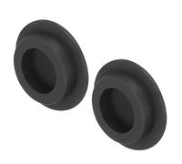 uxcell High Temp Silicone Plug Mount Dia 30mm/1.18 inch T Shaped Rubber Stopper Hole Plugs for Powder Coating Plating Waterproof Plugs Sealing Plugs Black Pack of 2(OD 40mm)