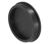 uxcell High Temp Silicone Plug Mount Dia 92mm/3.62 inch T Shaped Rubber Stopper Hole Plugs for Powder Coating Plating Waterproof Plugs Sealing Plugs Black Pack of 1(OD 98mm)