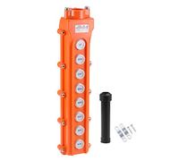 uxcell Hoist Crane Pendant Control Station Pushbutton Switch 8 Ways