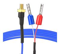 uxcell K Type Thermocouple Temperature Sensor Probe for 3D Printer 0.5M Cable M3 Thread