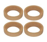 uxcell Lab Flask Support Cork Stand 140mm Diameter Round Bottom Holder for 1000ml-5000ml Flasks 4Pcs
