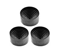 uxcell Lab Flask Support Rubber Stand 90mm Diameter Round Bottom Holder for 50ml-1000ml Flasks Black 3Pcs