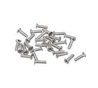 uxcell M1.4 x 5mm Phillips Screw Fastener Silver Tone for Laptop PC TV Fan Audio Switch 500pcs