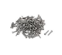 uxcell M2x12mm 0.4mm Pitch 304 Stainless Steel Hex Socket Head Cap Screw DIN912 120pcs