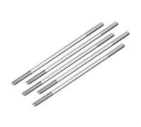 uxcell M2x55mm Pushrod Connector Stainless Steel Rod Linkage,for RC Boat,Car,Airplane,Helicopter,5pcs