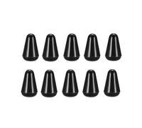 uxcell M3.7 Plastic 5 Way Toggle Switch Knob Tip Caps for Electric Guitar Parts Accessories Switch Cap Black 10pcs