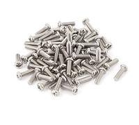uxcell M3 x 10mm 304 Stainless Steel Cross Head Phillips Pan Head Screws Bolt 60pcs