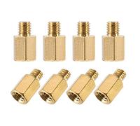 uxcell M3x6mm+3mm Male-Female Brass Hex PCB Motherboard Spacer Standoff for FPV Drone Quadcopter, Computer & Circuit Board 100pcs