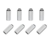 uxcell Male to Female Extender Fitting G1/4 x 40mm for PC Water Cooling System Silver 8pcs