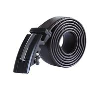 uxcell Mens Wide Automatic Ratchet Leather Belt with Alloy Buckle 1 1/2"