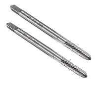 uxcell Metric Taps M3x 0.5mm Pitch 3 Flutes H2 Thread Plug Tap HSS for Clocks and Watches DIY 2pcs