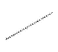 uxcell Metric Thread Tap M6 x 1 H2 200mm Extra Long Straight Flute Screw Thread Milling Machine Taps Threading Tapping Repair Tool