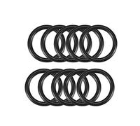 uxcell Nitrile Rubber O-Rings, 20mm OD 15mm ID 2.5mm Width, Metric Sealing Gasket, Pack of 10