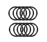 uxcell Nitrile Rubber O-Rings, 30mm OD 25mm ID 2.5mm Width, Metric Sealing Gasket, Pack of 10