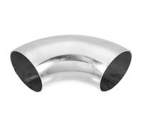 uxcell OD 2.5 Inch 90 Degree Stainless Steel Car Exhaust Elbow Pipe 0.06"