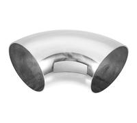 uxcell OD 4.5 Inch 90 Degree Stainless Steel Car Exhaust Elbow Pipe 0.08"