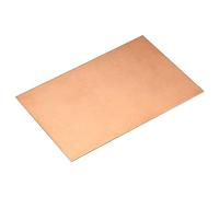 uxcell Pure Copper Sheet, 12" x 8" x 0.02" 24 Gauge T2 Copper Metal Plate for Crafts, Electrical Repairs, Industry