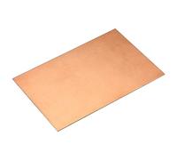 uxcell Pure Copper Sheet, 6" x 4" x 0.06" 14 Gauge T2 Copper Metal Plate for Crafts, Electrical Repairs, Industry