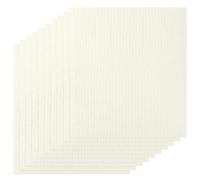 Uxcell Reusable Swedish Dishcloths for Kitchen, Absorbent Cellulose Sponge Dish Cloths, Washable, No Odor, Lint Free, 18 x 20 cm White Pack of 10