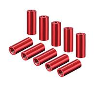uxcell Round Aluminum Standoff Column Spacer M3x20mm,for RC Airplane,FPV Quadcopter,CNC,Red,10pcs