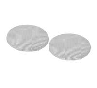 Uxcell Round Bar Stool Covers 2 Pack, Round Chair Covers with Elastic Bands Dia.11-14", Round Seat Cushions for Chairs Stool Slipcovers - Light Grey
