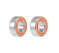 uxcell S687C-2OS Hybrid Ceramic Ball Bearing 7x14x5mm Stainless Steel Bearings 2pcs