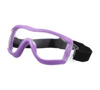 Uxcell Safety Glasses, Anti-Fog Goggles Protective Scratch Resistant Clear Lens Work Outdoor Eye Protection Safety Goggles for Men Women Industrial Lab, Purple