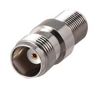 uxcell TNC Female to F Type Female Brass Coaxial Cable RF Connector 1pcs