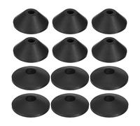 uxcell Toilet Bolt Rubber Washer, 12Pcs Conical Washers Toilet Tank Leakage Prevent Kit for Toilet Tank to Bowl Bolts
