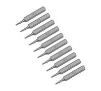 uxcell Torx Bits 10 Pieces 5/32 Inch Hex Shank T5 Torx Screwdriver Bit Set 28 mm Length S2 Screw Driver Kit Tools