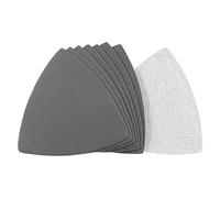 uxcell Triangular Sandpaper Hook and Loop Triangle Sanding Pad Fit 3-1/2" Oscillating Multi-Tool Silicon Carbide for Wet/Dry Use 1200 Grit 8pcs