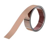 uxcell Wall Trim Molding, Stainless Steel Peel and Stick (Mirror-Like Finish), for Ceiling, Mirror Frame 16.4Ft x 1.6in，Rose Gold