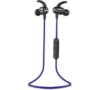 UXD Wireless Bluetooth In Ear Headphones, Black - Noise Cancelling Earbuds with Bluetooth 5.0 & CVC8.0 Mic, IPX7 Waterproof, Magnetic Design - 20H Playtime for Gym, Running, Cycling (Blue)