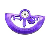 UxicRuya Accessories for Repairing The Automatic Watch Rotor, Copper Jewelry Accessories for 6R35, 6R36, 7S26, 7S36 Watch Movements, Purple