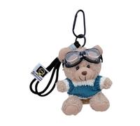 UxicRuya Adorable Animal Keychain Pendant Unique Car Accessory Gift, Blue Bear
