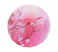 UxicRuya Chinese Umbrella Made of Oiled Paper, Waterproof, Costume Accessory for Classical Dance, Style D
