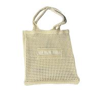 UxicRuya Crochet Bag for Women, Trendy Beach Bag for Shopping, Dating, Outdoor Travel, Yellow